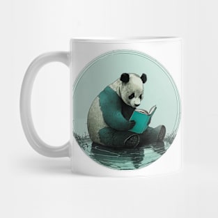 Panda Bear Book Lover Mug